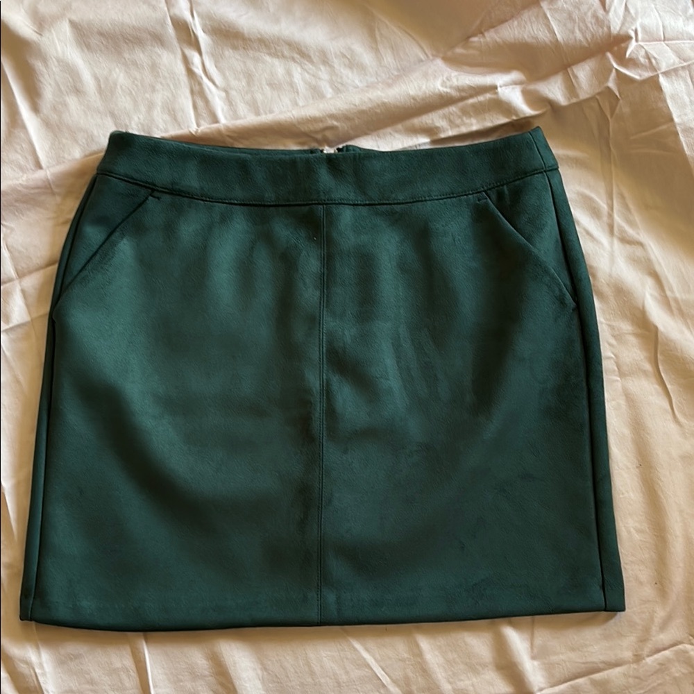 Vero Moda Green Mini Pencil Skirt